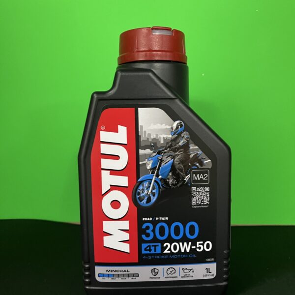 ACEITE MOTUL 3000 20W 50 MINERAL TECHNOSYNTHESE