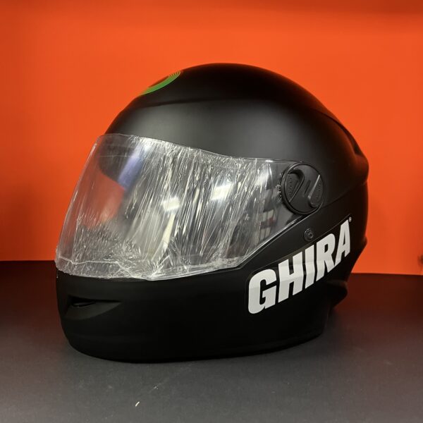CASCO GHIRA GH1100 NEGRO MATE L CERRADO