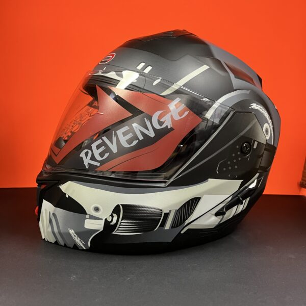 CASCO RODA REVENGE GRIS MATE SOLDIER LABATIBLE
