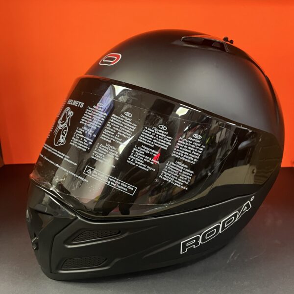 CASCO RODA ELEMENTAL NEGRO MATE CONTOMAS DE AIRE NEGRO